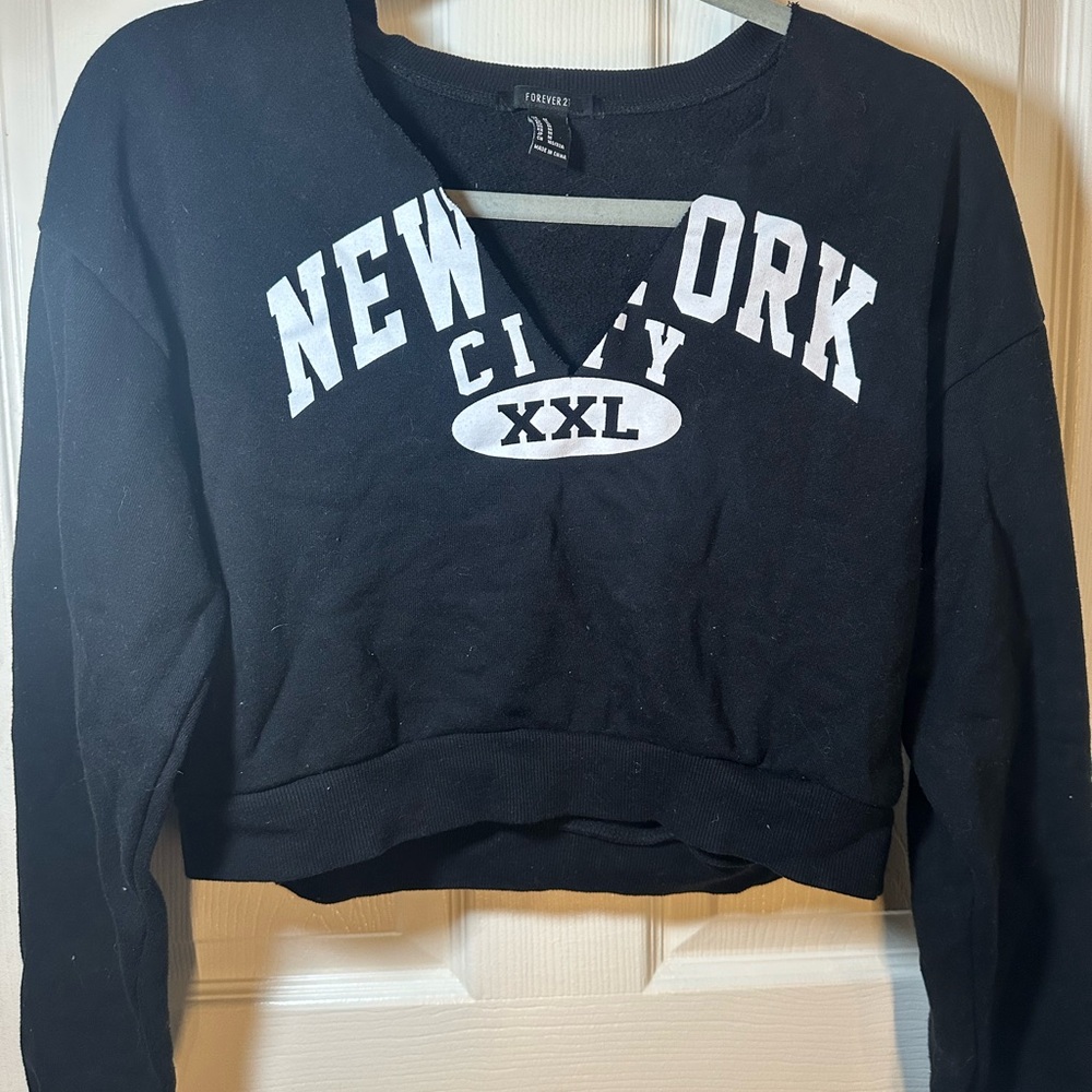 Forever 21 Black New York City Women's Top